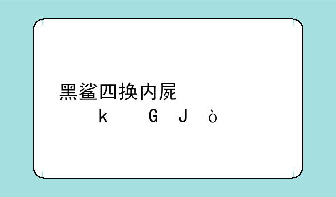 黑鲨四换内屏大概多少钱？