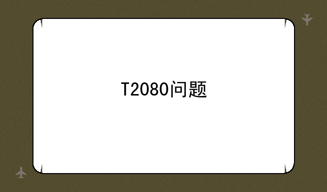 T2080问题