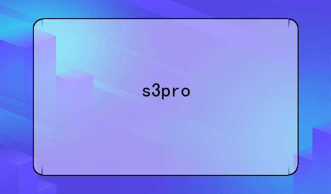 s3pro
