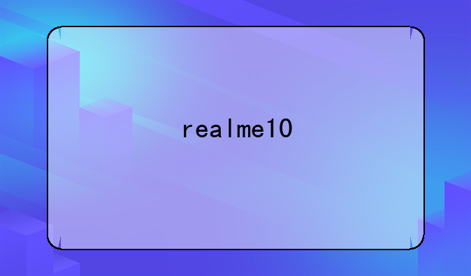 realme10