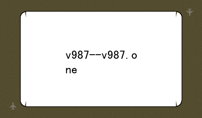 v987--v987.one