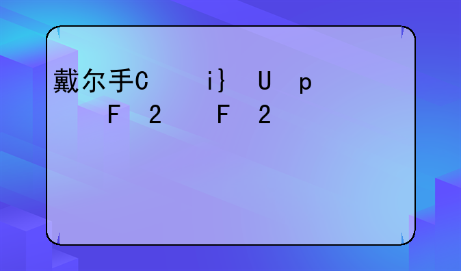 戴尔手机怎么样~戴尔wp手机