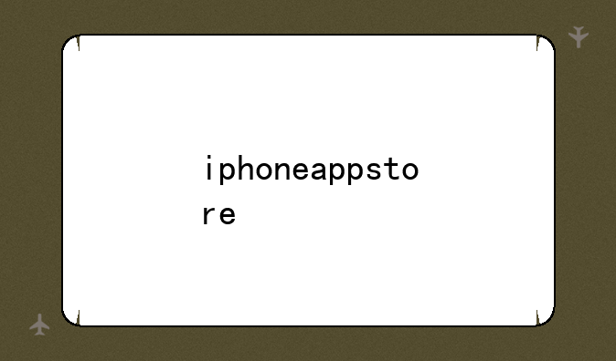 iphoneappstore
