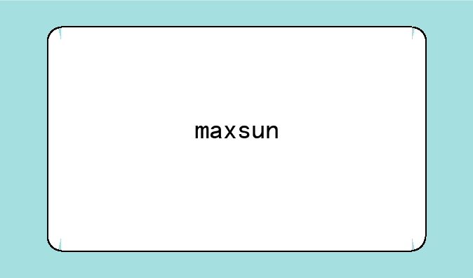maxsun